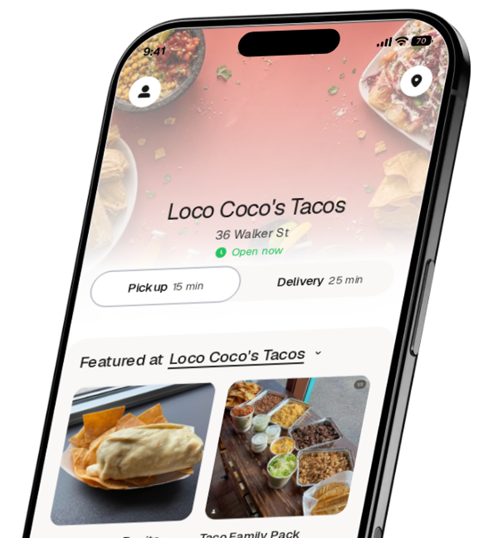 Loco Coco's Tacos app preview