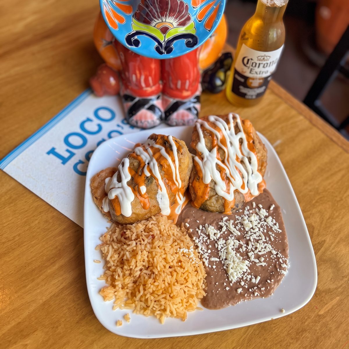 Authentic Mexican food, made fresh daily
