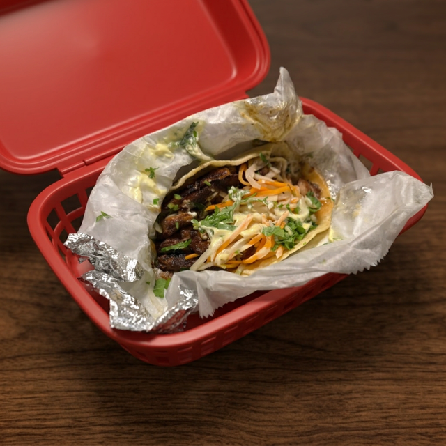 Banh Mi Pork Taco.