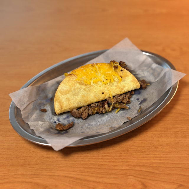 Kid Meat & Cheese Taco.